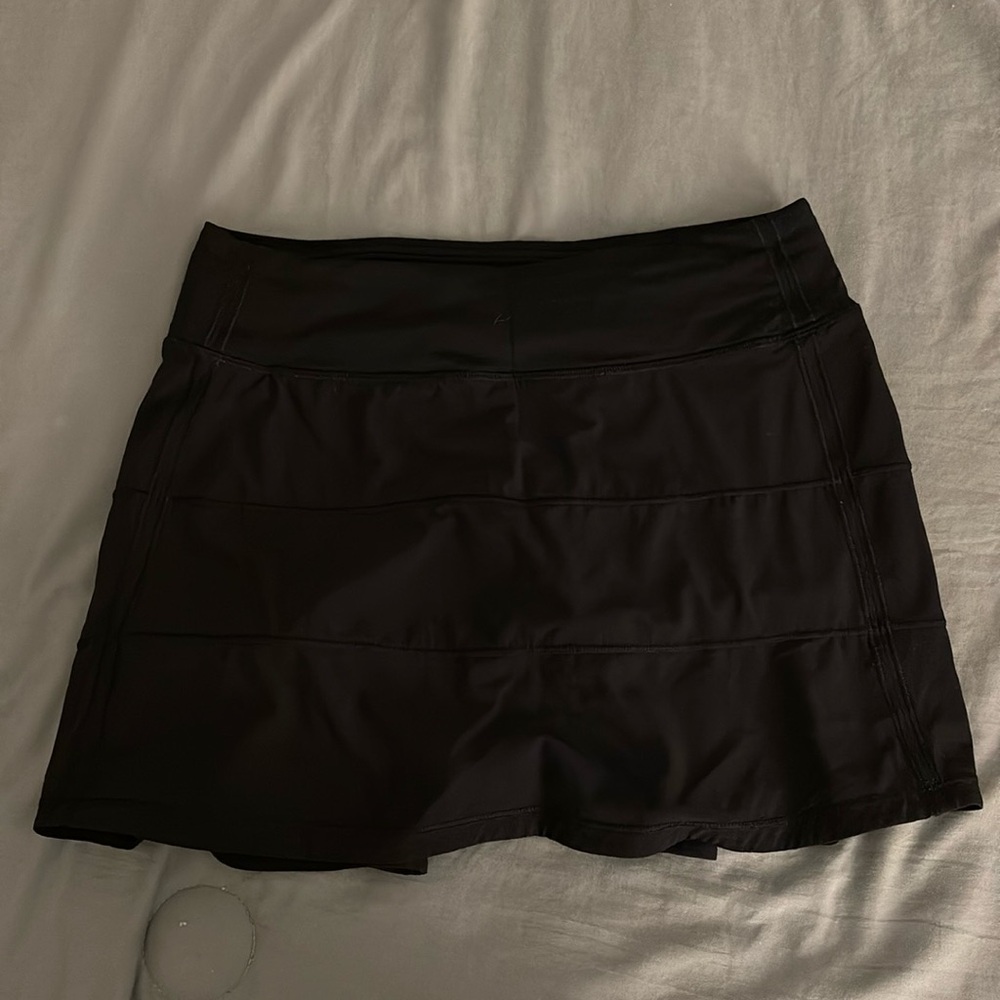 Black Lululemon Tennis Skirt